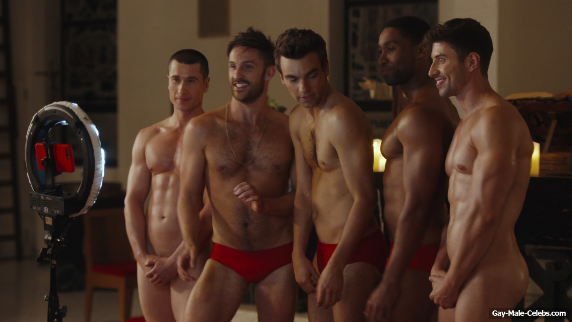 Drew Tarver And Other Nude Bulge in The Other Two