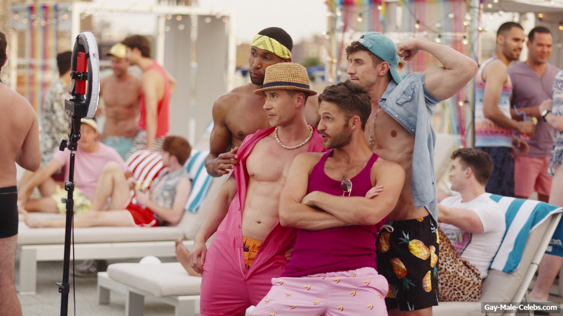 Drew Tarver And Other Nude Bulge in The Other Two