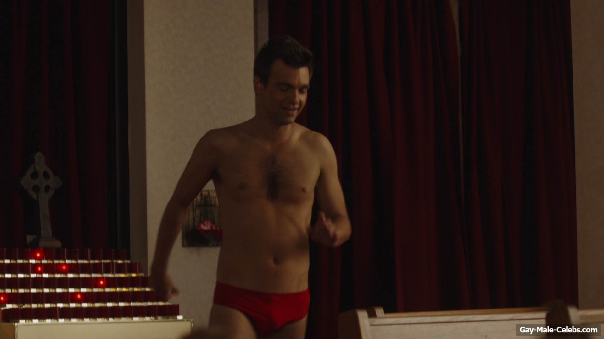 Drew Tarver And Other Nude Bulge in The Other Two