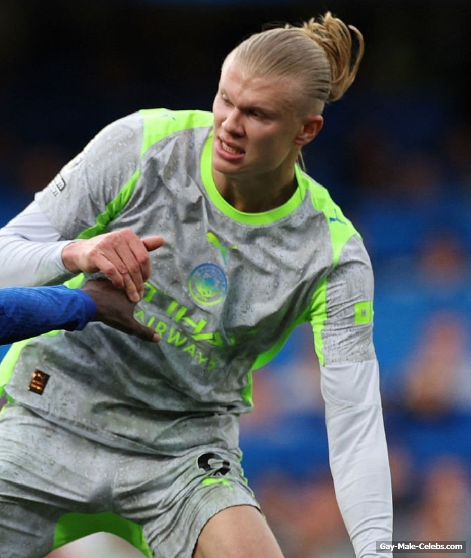 Erling Haaland Huge Penis Bulge Photos