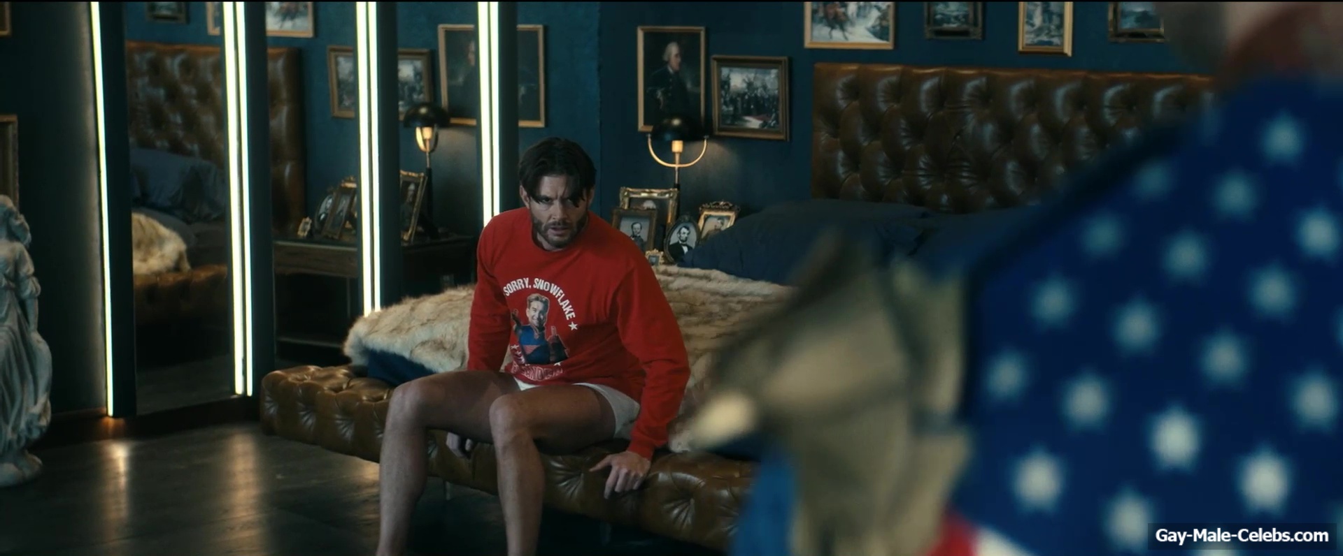 Jensen Ackles Cock Bulge And Underwear Scenes in The Boys