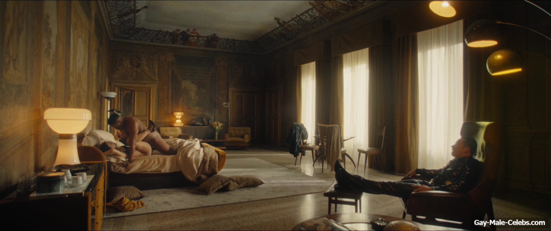 Jeremy Pope nude and sex scenes in The Beauty