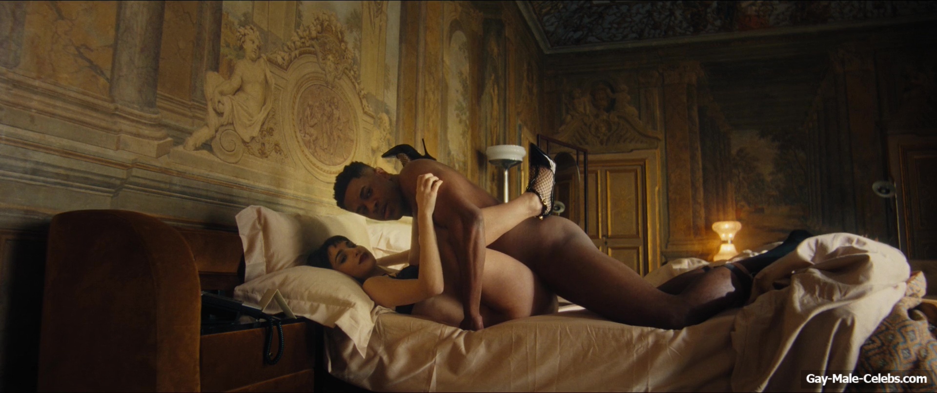 Jeremy Pope nude and sex scenes in The Beauty