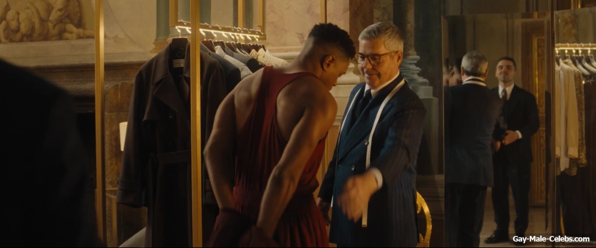 Jeremy Pope nude and sex scenes in The Beauty