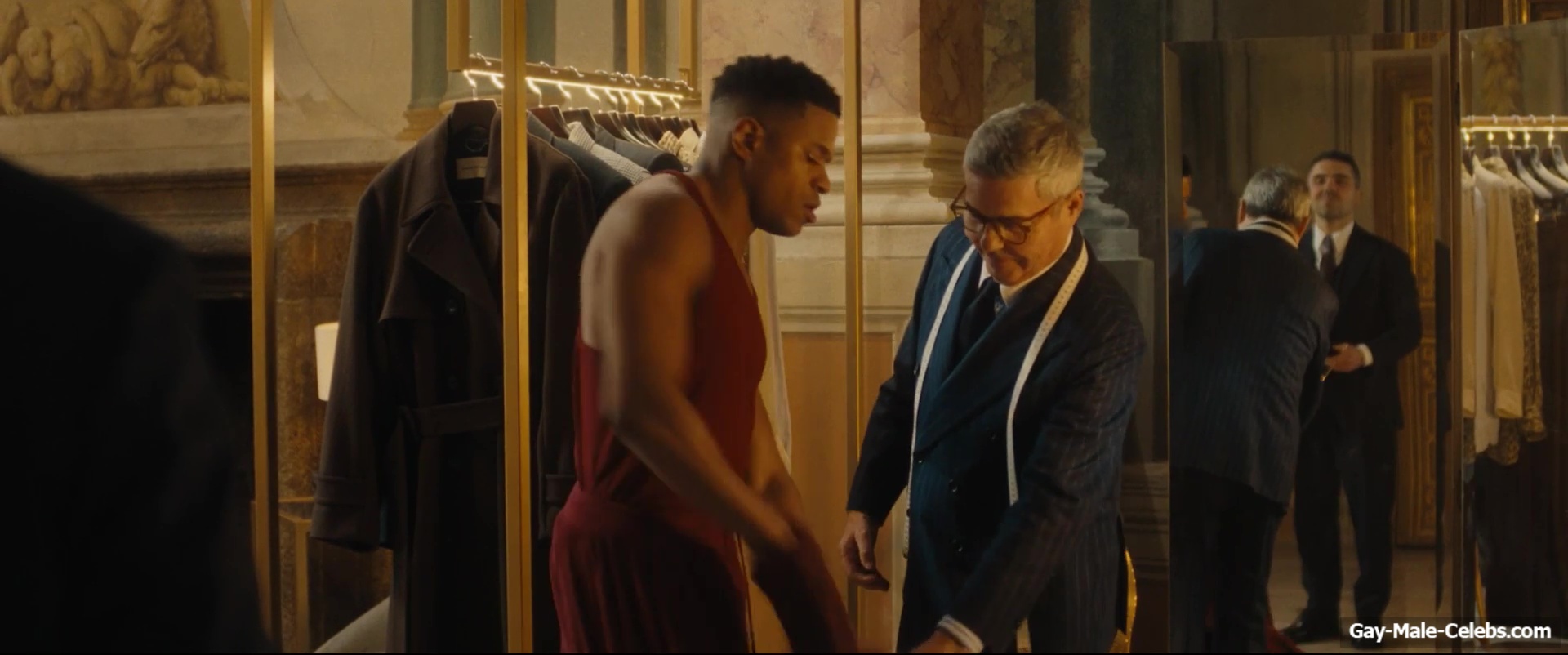 Jeremy Pope nude and sex scenes in The Beauty