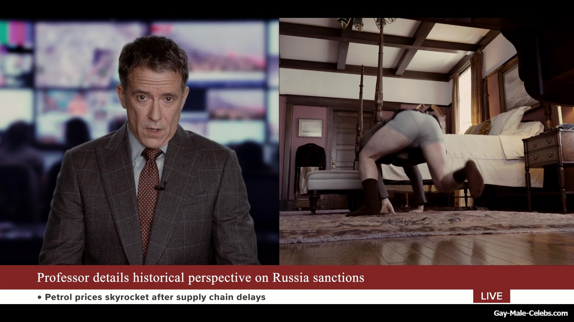 Jonah Beckett Nude Ass Scenes in Rooster