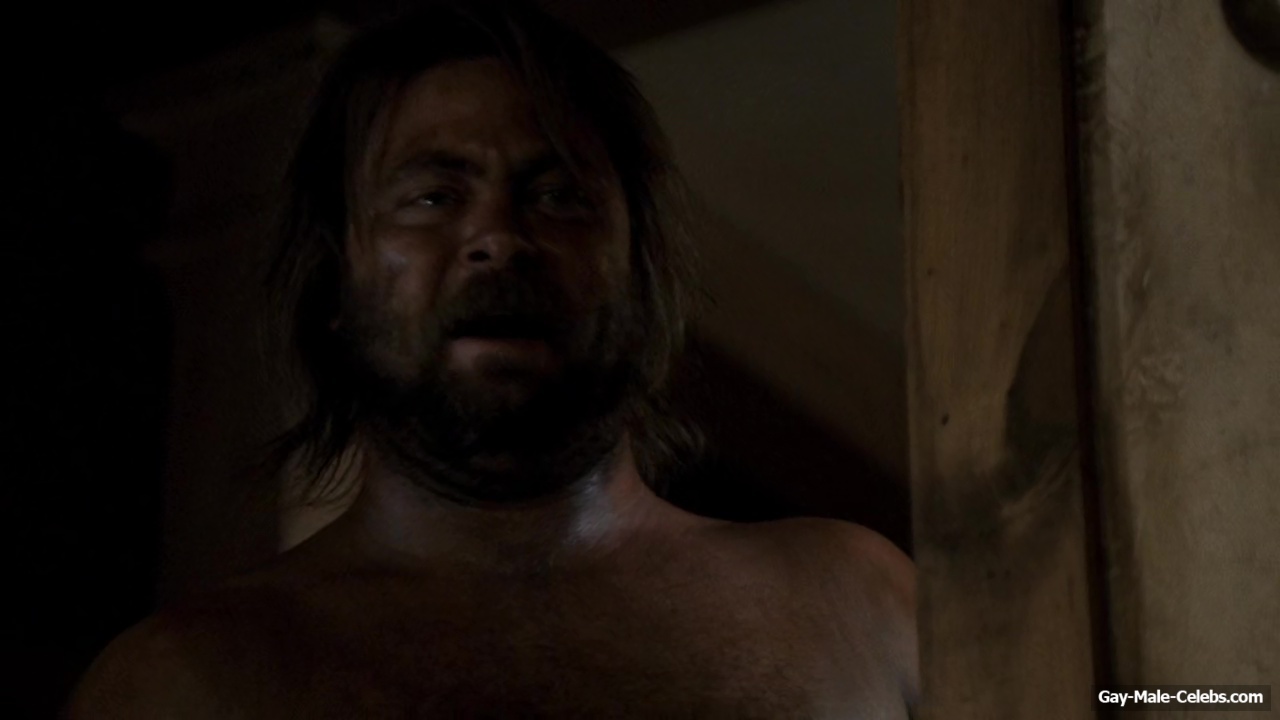 Nick Offerman Nude Real Penis Scenes in Deadwood