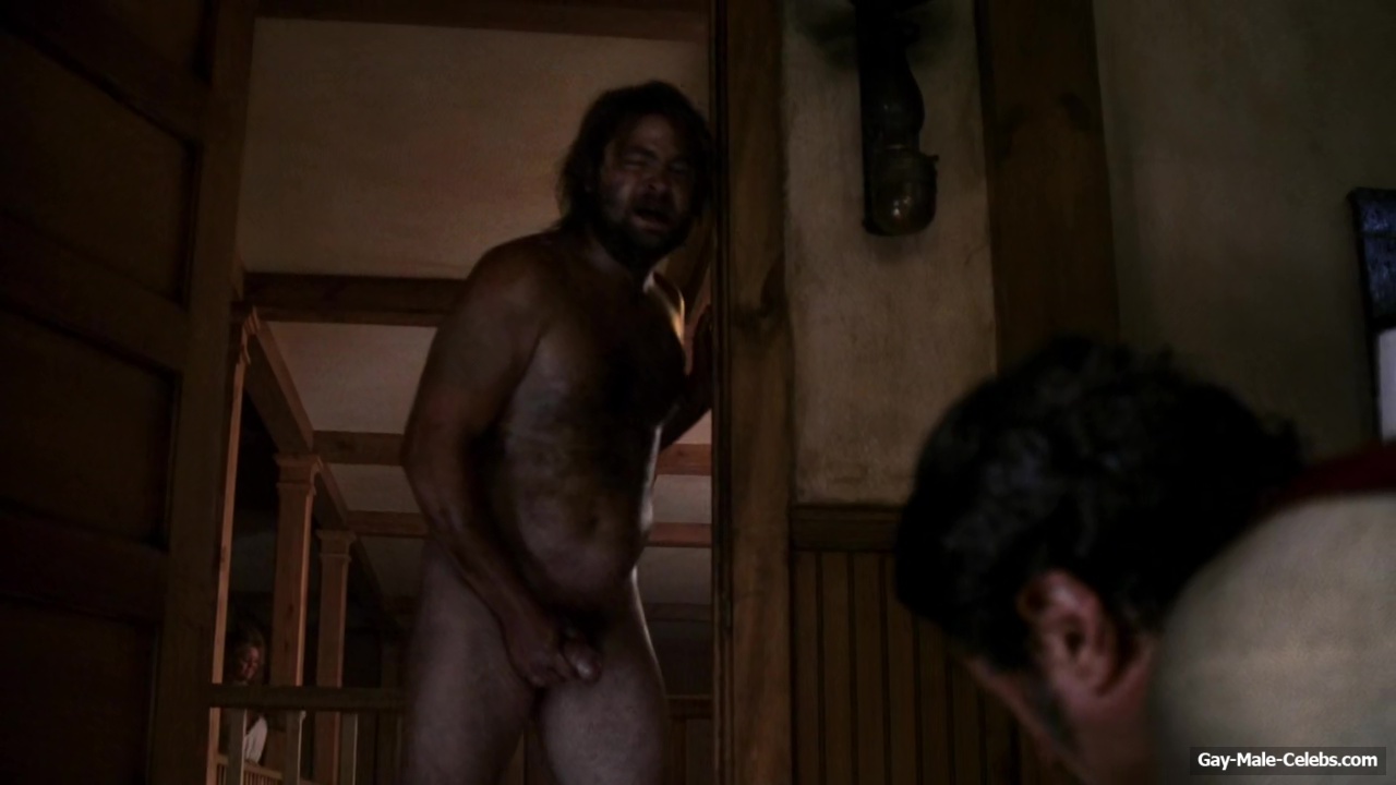 Nick Offerman Nude Real Penis Scenes in Deadwood