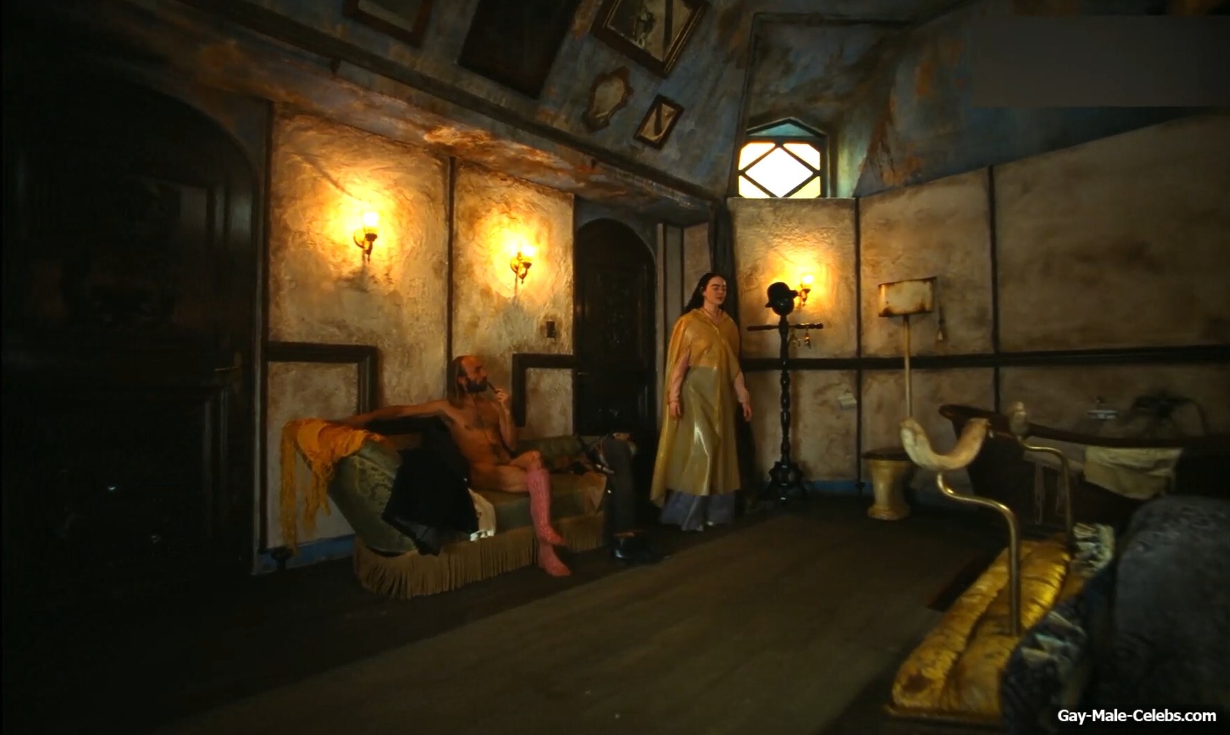 Patrick De Valette Frontal Nude in Poor Things