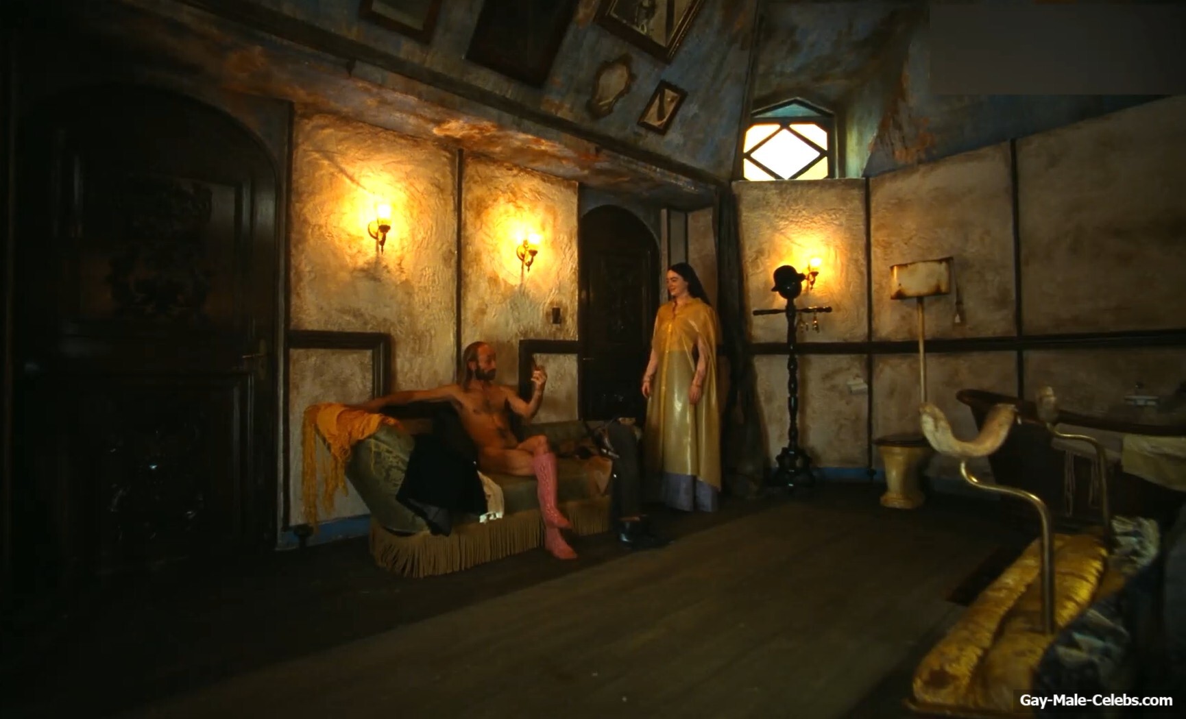 Patrick De Valette Frontal Nude in Poor Things