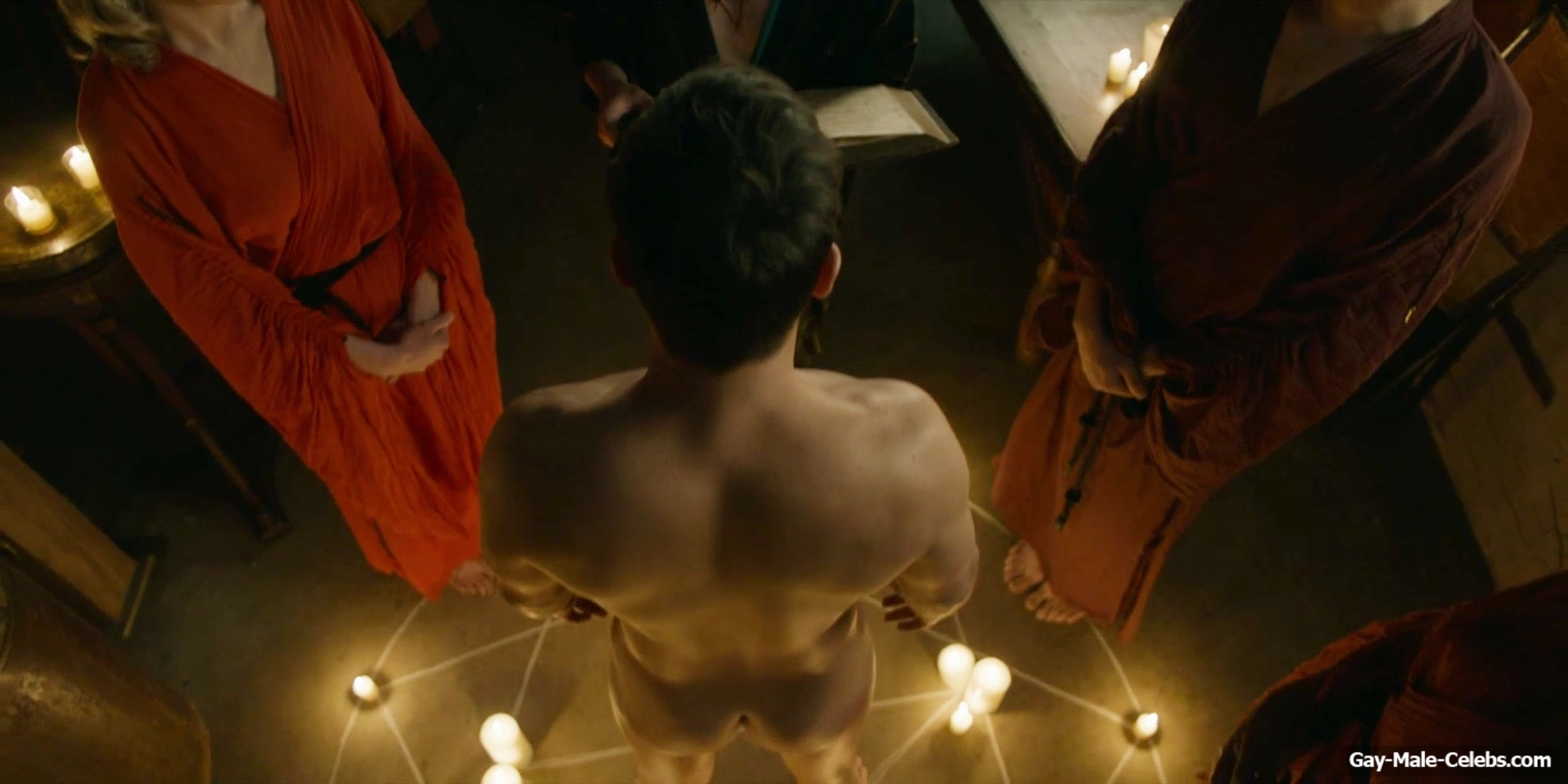 Rupert Friend nude sex scenes in Strange Angel