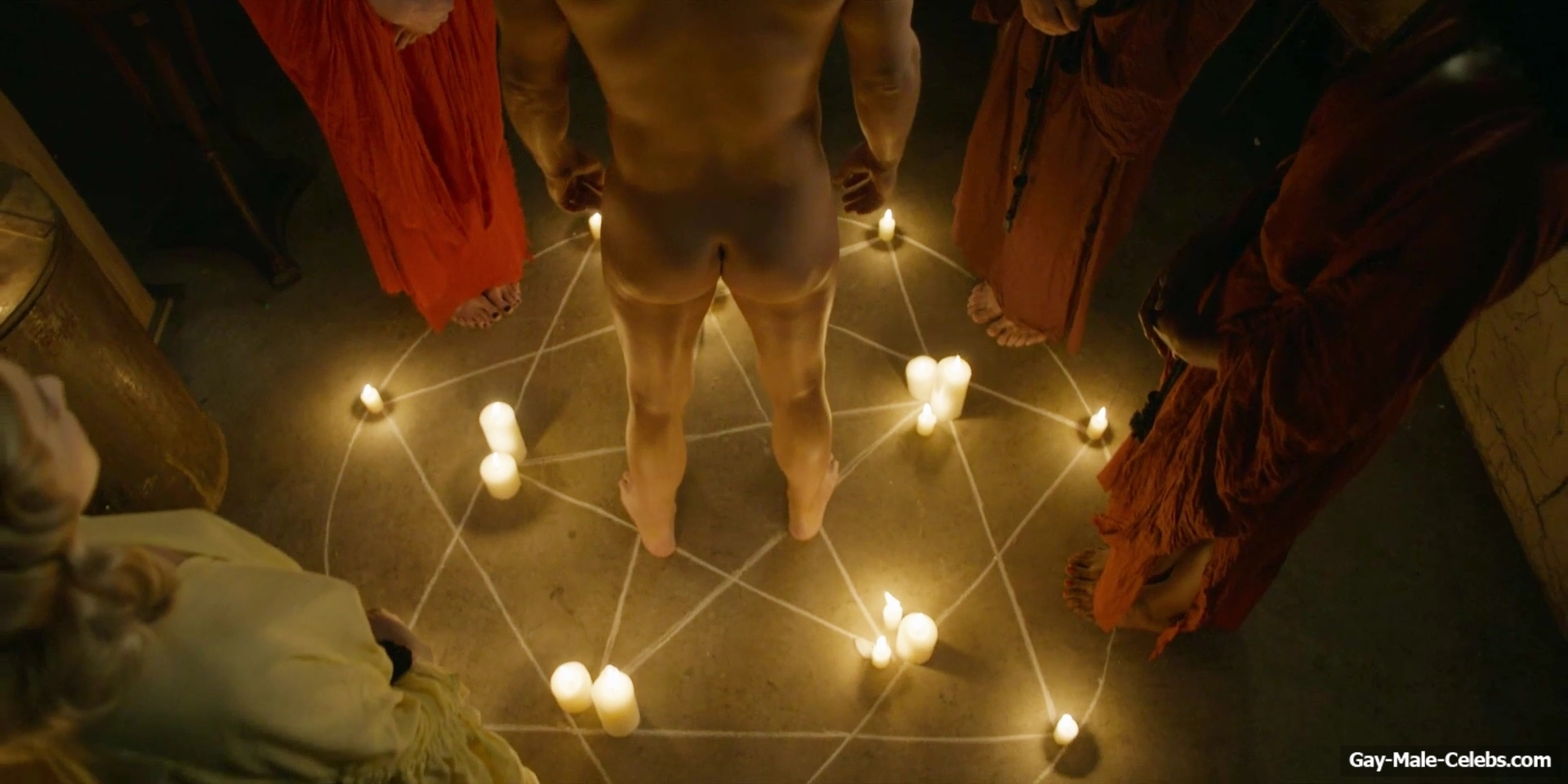 Rupert Friend nude sex scenes in Strange Angel