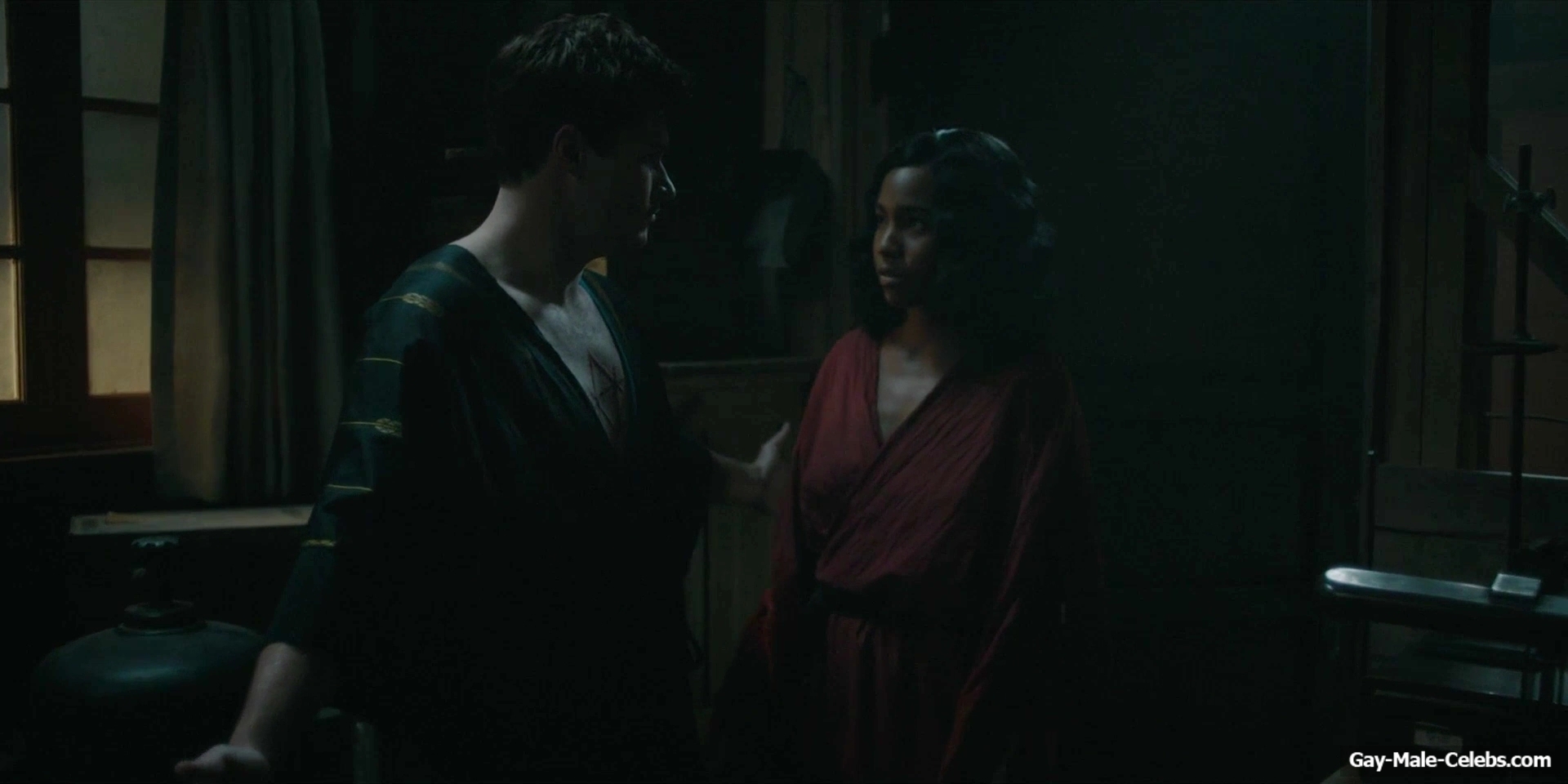 Rupert Friend nude sex scenes in Strange Angel