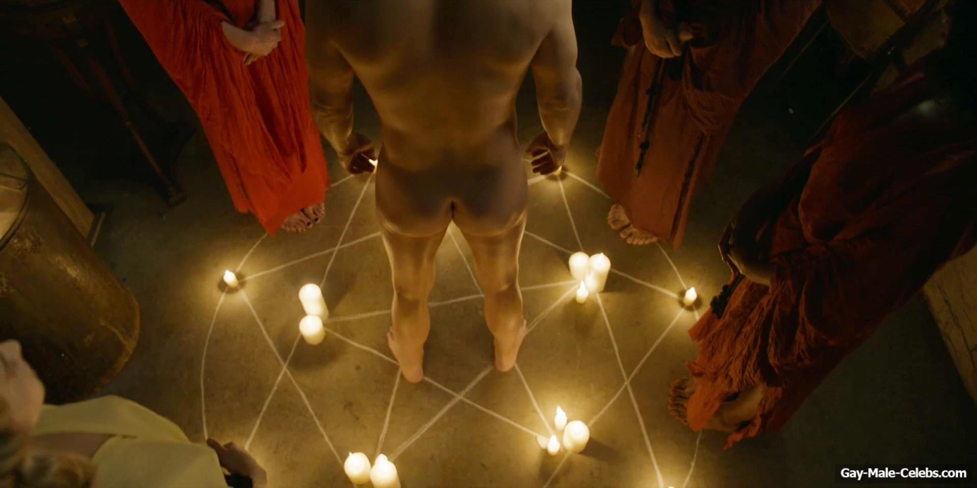 Rupert Friend nude sex scenes in Strange Angel