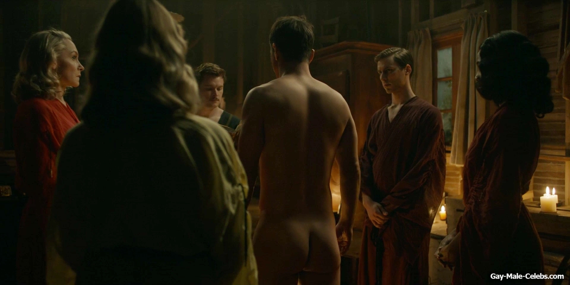 Rupert Friend nude sex scenes in Strange Angel