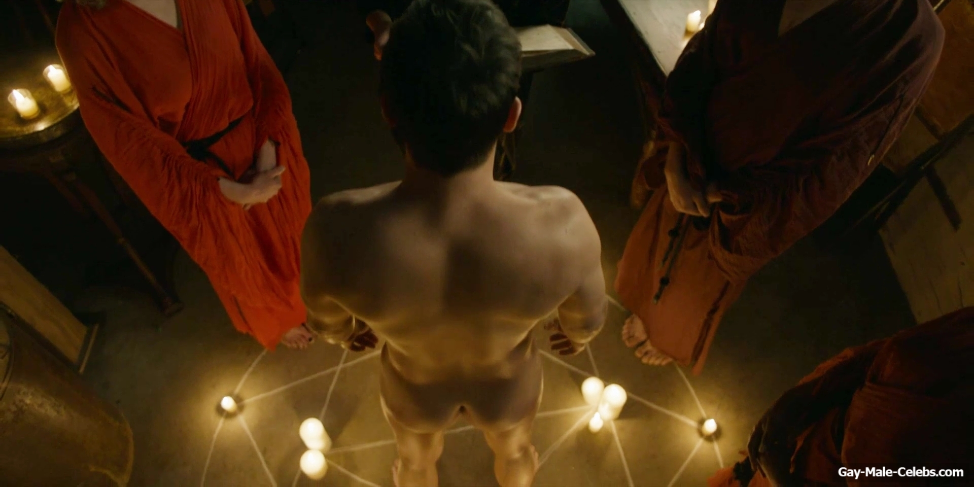 Rupert Friend nude sex scenes in Strange Angel