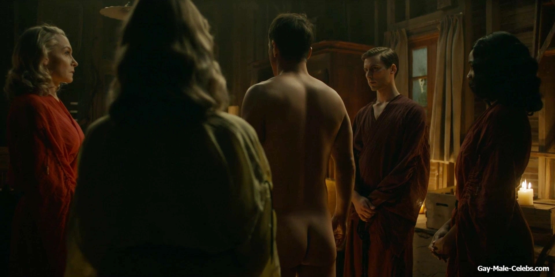 Rupert Friend nude sex scenes in Strange Angel