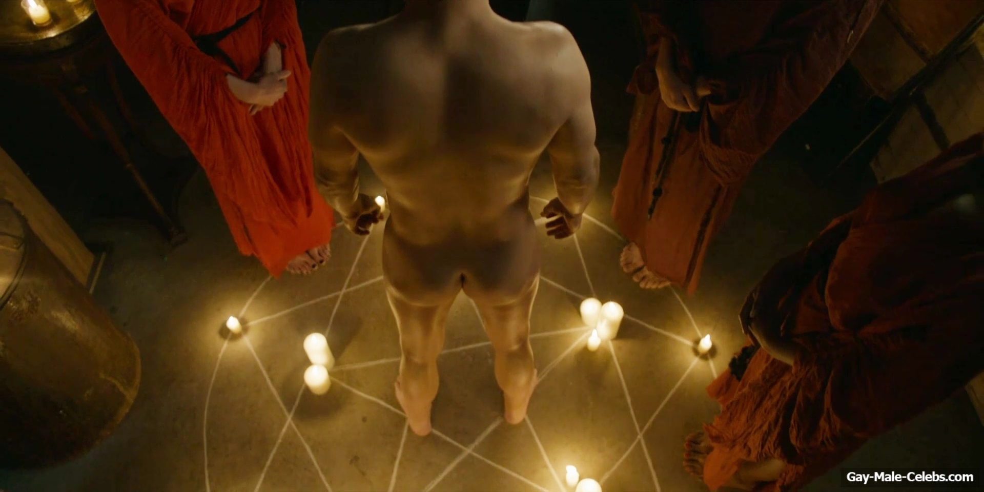 Rupert Friend nude sex scenes in Strange Angel