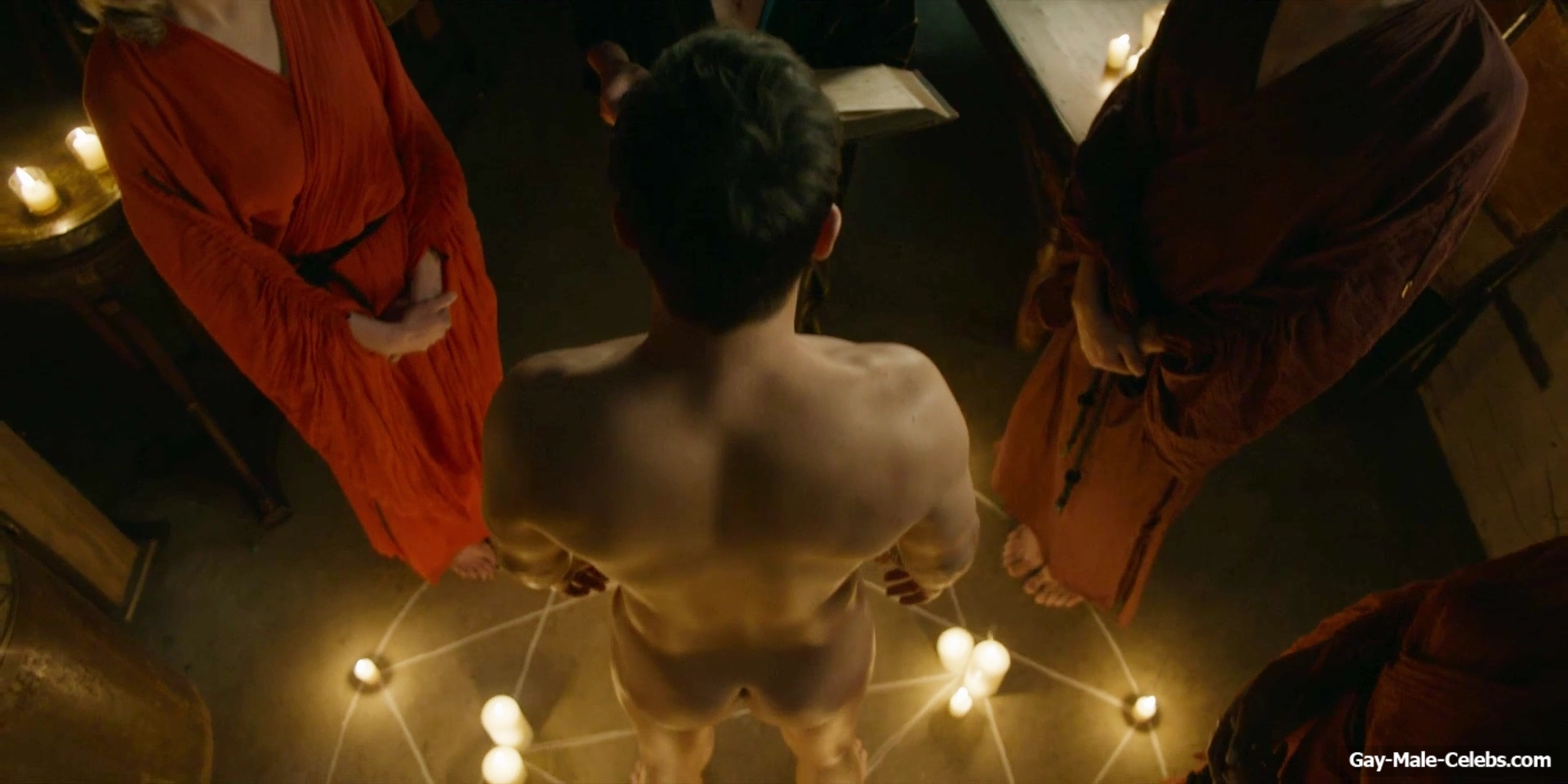 Rupert Friend nude sex scenes in Strange Angel