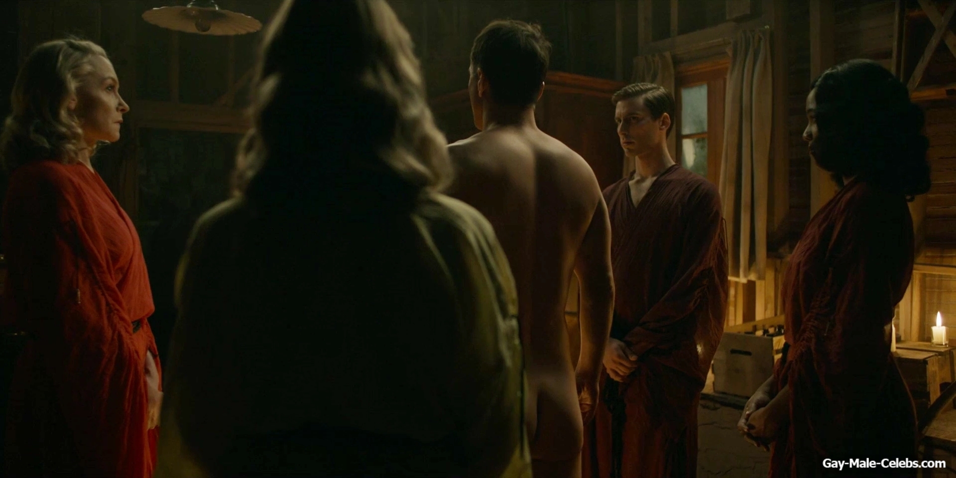 Rupert Friend nude sex scenes in Strange Angel