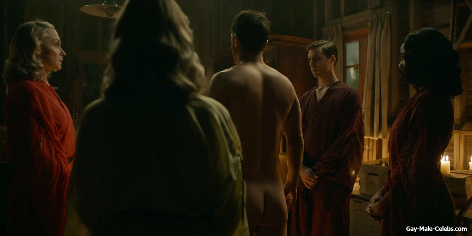 Rupert Friend nude sex scenes in Strange Angel