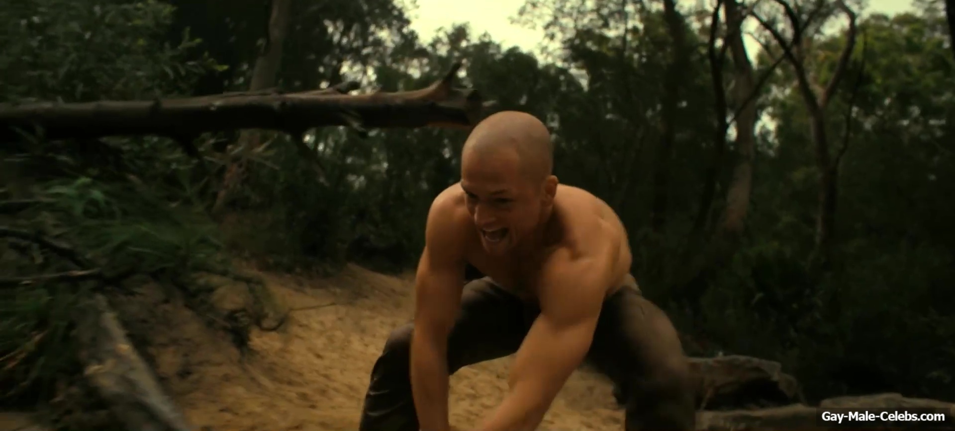 Taron Egerton nude in Apex