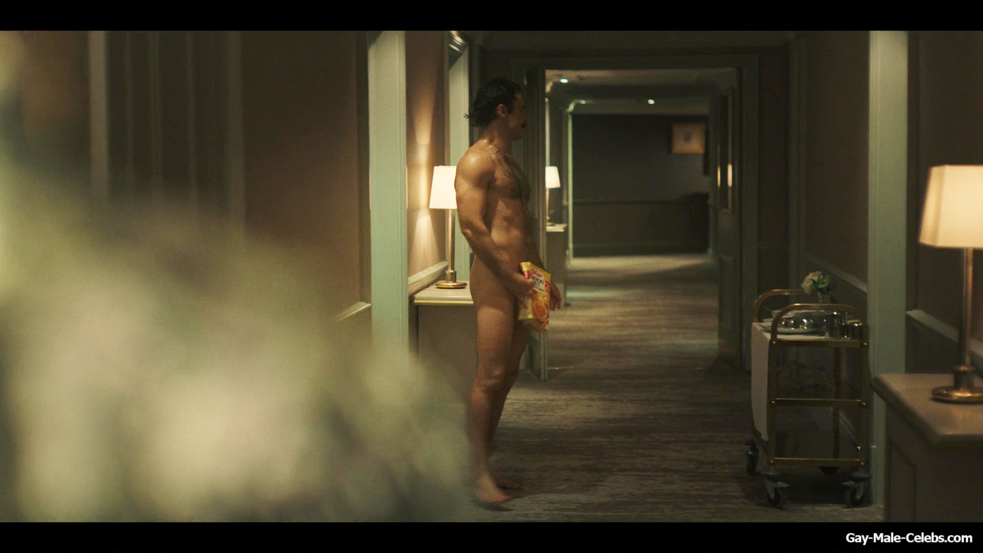 Aidan Turner frontal nude