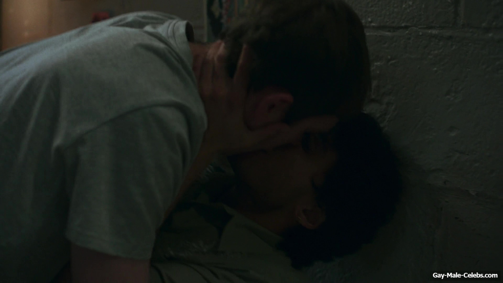 Bilal Hasna and Mitchell Robertson gay scenes in Half Man