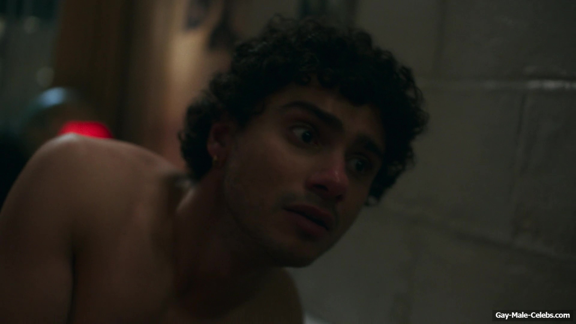 Bilal Hasna and Mitchell Robertson gay scenes in Half Man