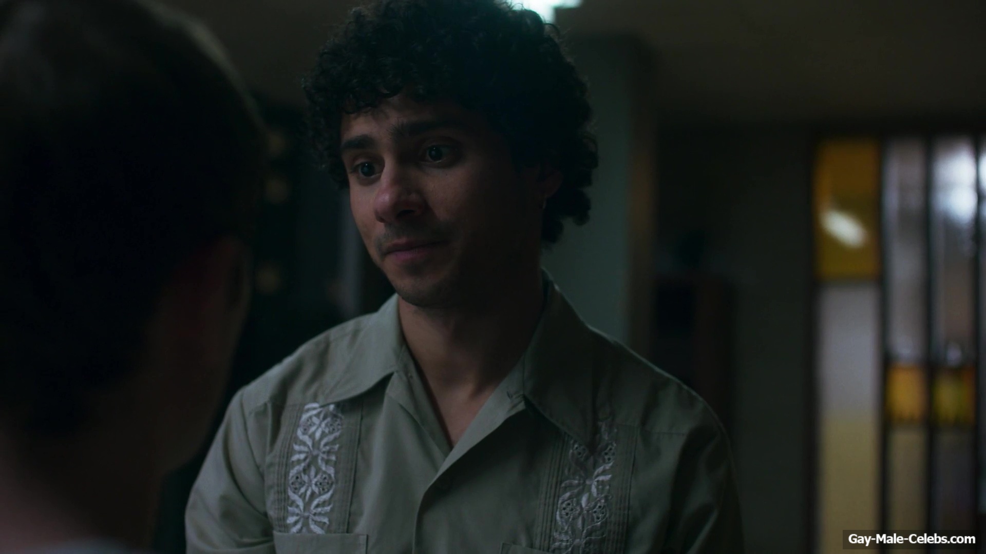 Bilal Hasna and Mitchell Robertson gay scenes in Half Man