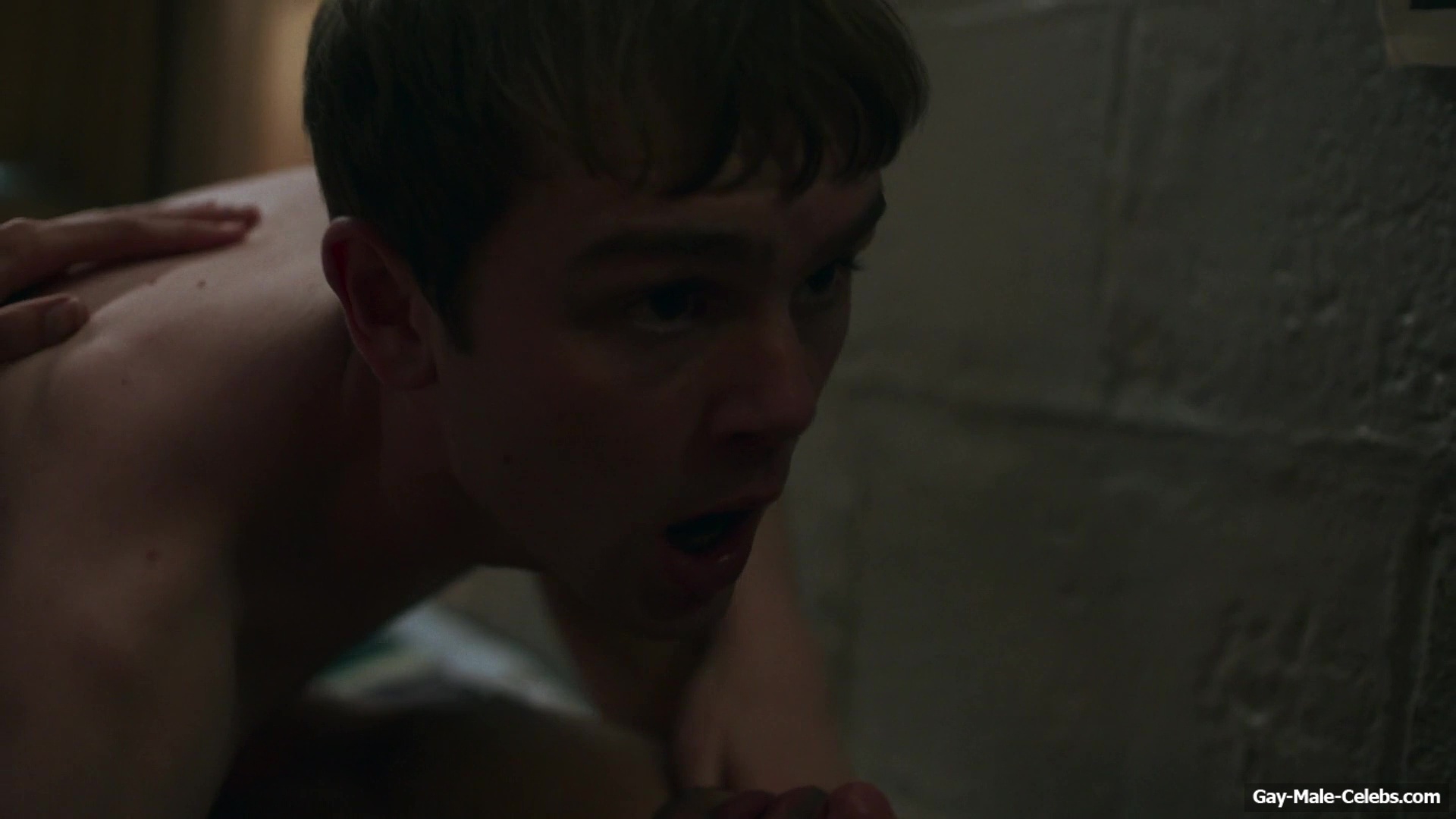 Bilal Hasna and Mitchell Robertson gay scenes in Half Man