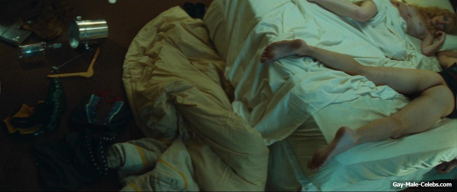 Douglas Booth nude ass in The Dirt