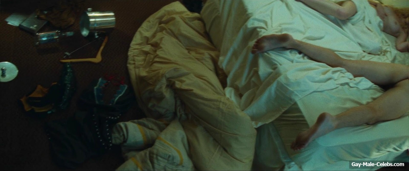 Douglas Booth nude ass in The Dirt