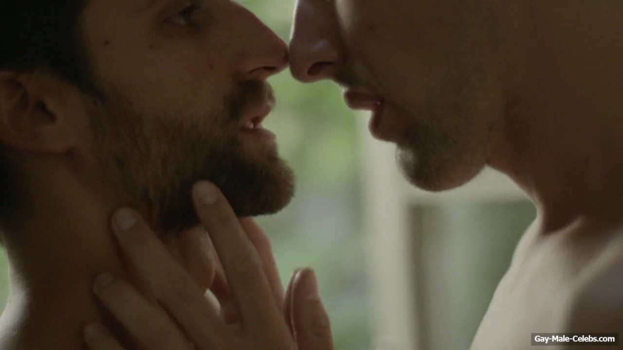 Emilio Edwards and Francisco Celhay Nude Gay Sex in In The Grayscale