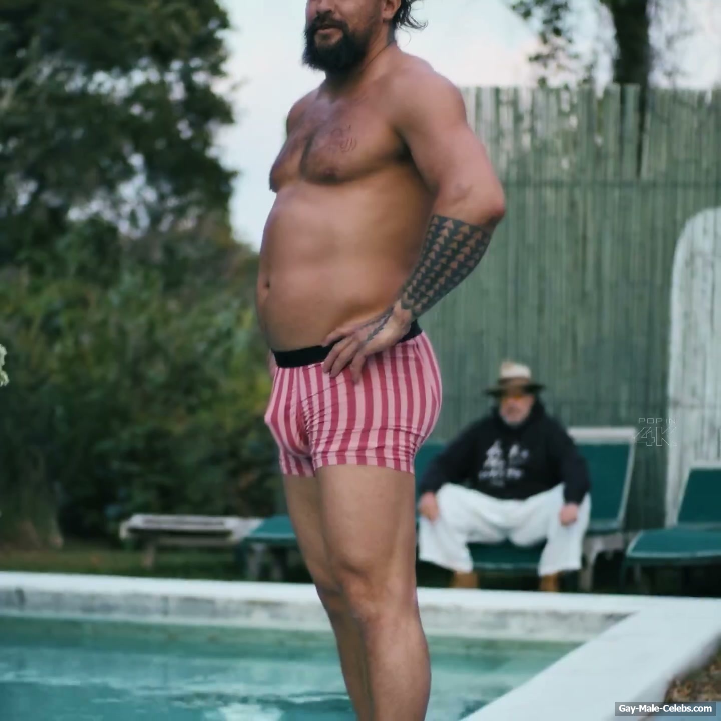 Jason Momoa dick bulge and underwear pics