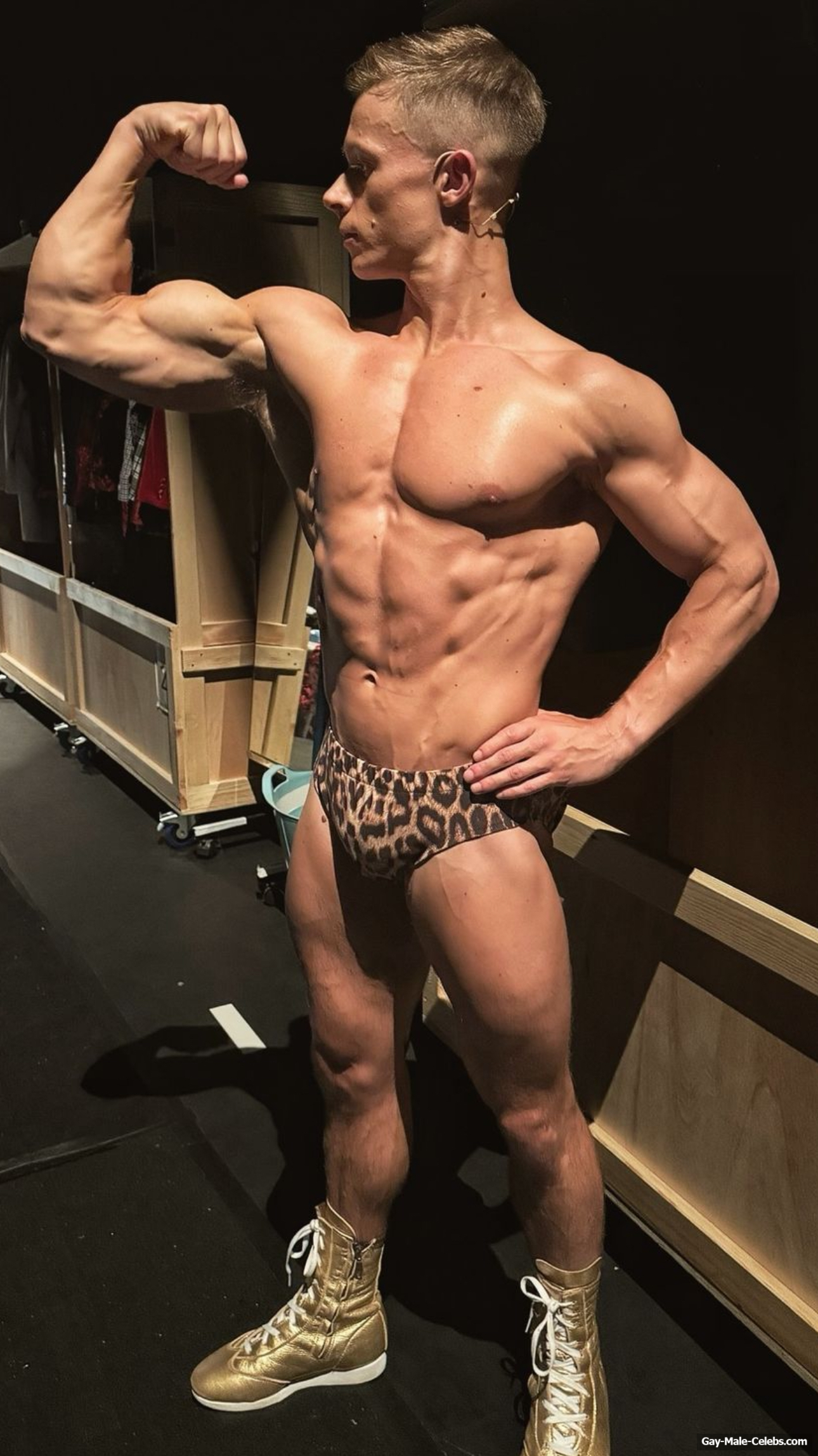 Morgan Jackson nude and penis bulge pics