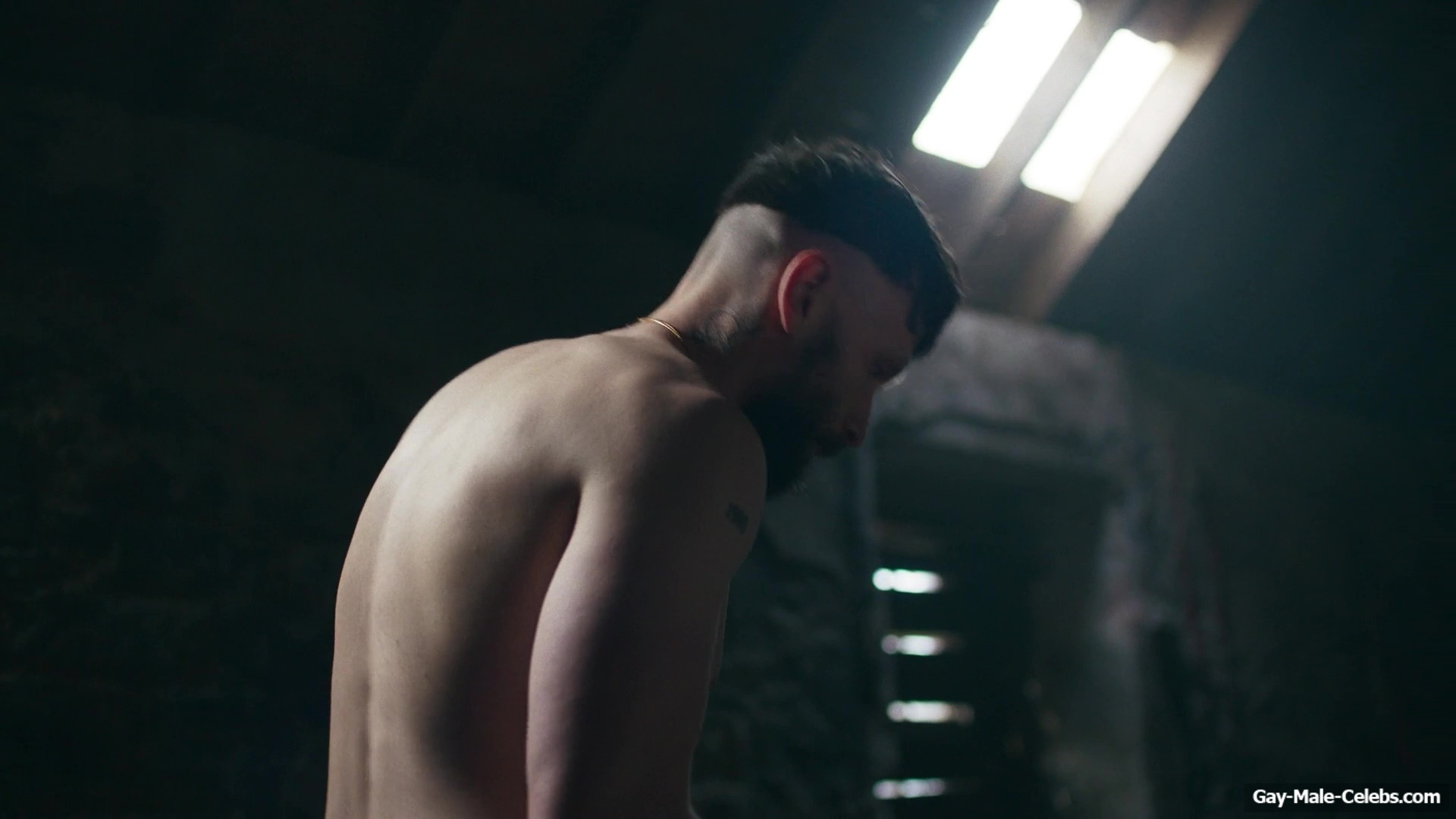 Richard Gadd shirtless in Half Man 2026