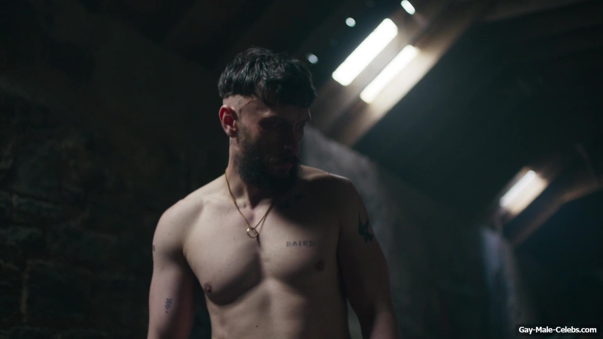 Richard Gadd shirtless in Half Man 2026