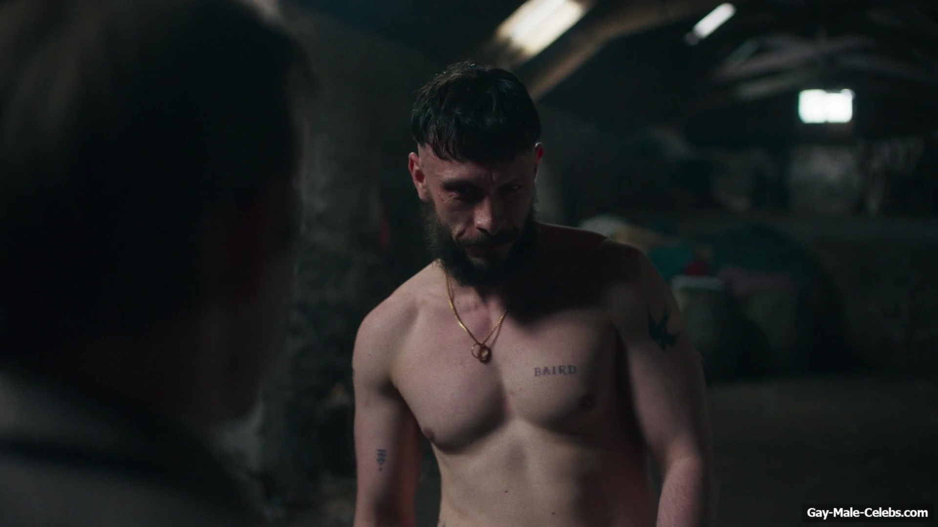 Richard Gadd shirtless in Half Man 2026