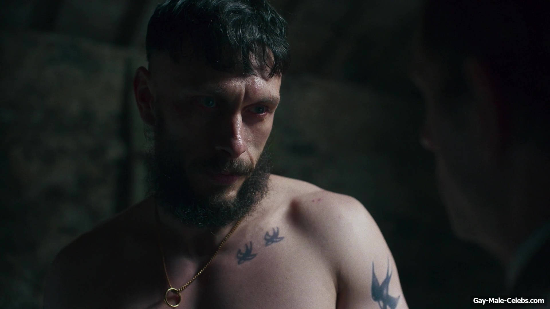 Richard Gadd shirtless in Half Man 2026