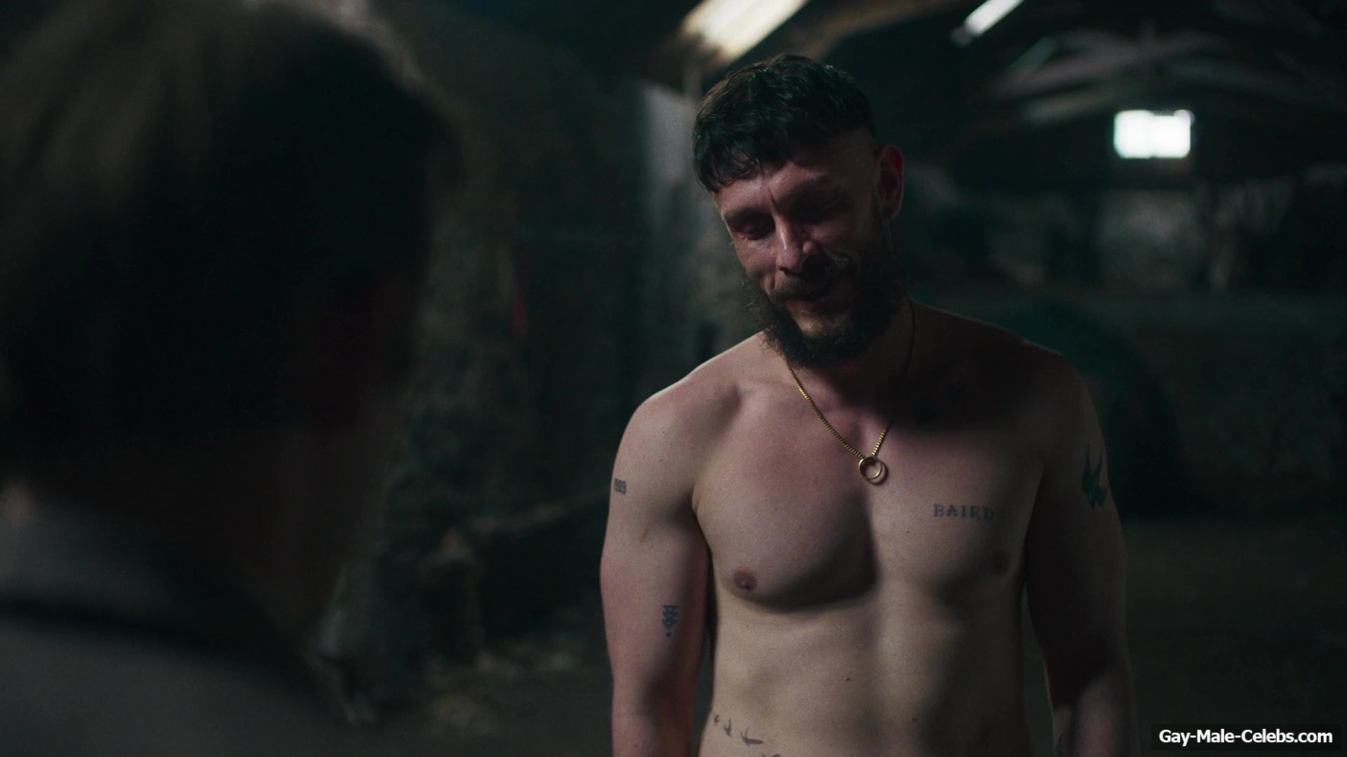 Richard Gadd shirtless in Half Man 2026