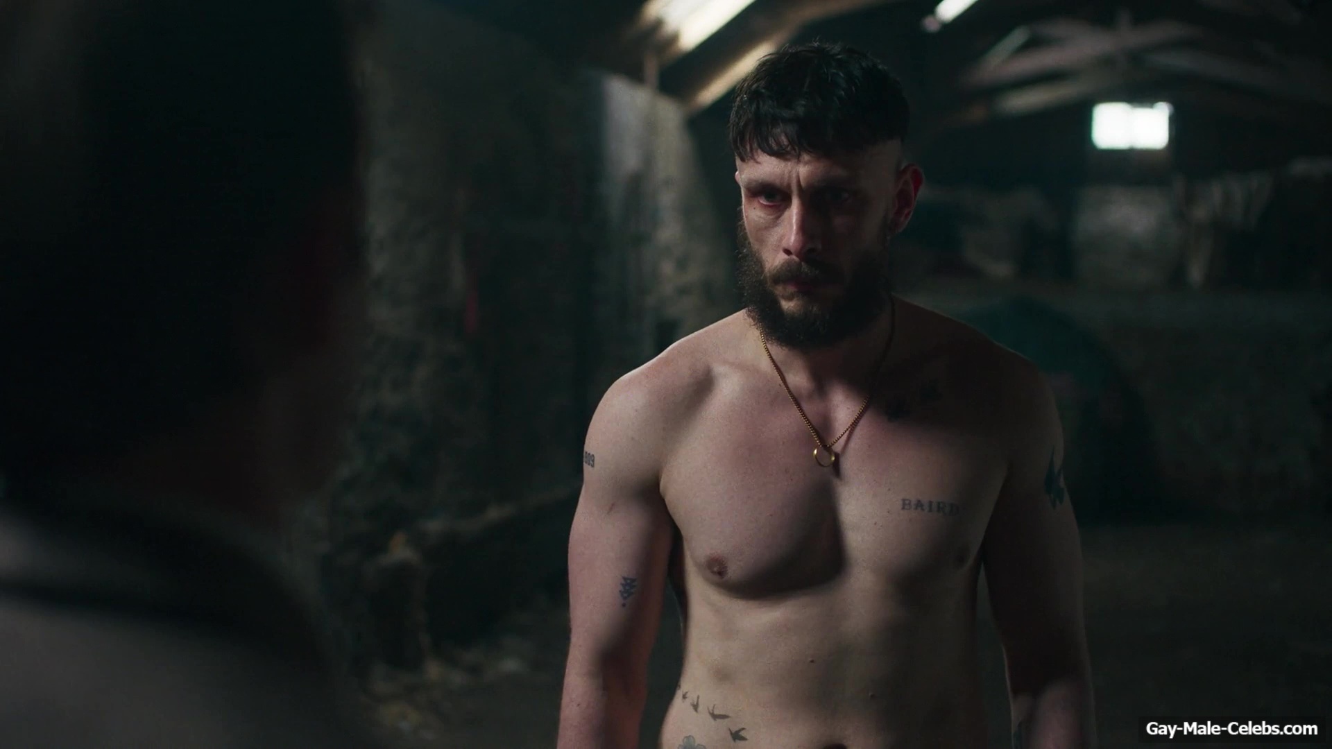 Richard Gadd shirtless in Half Man 2026
