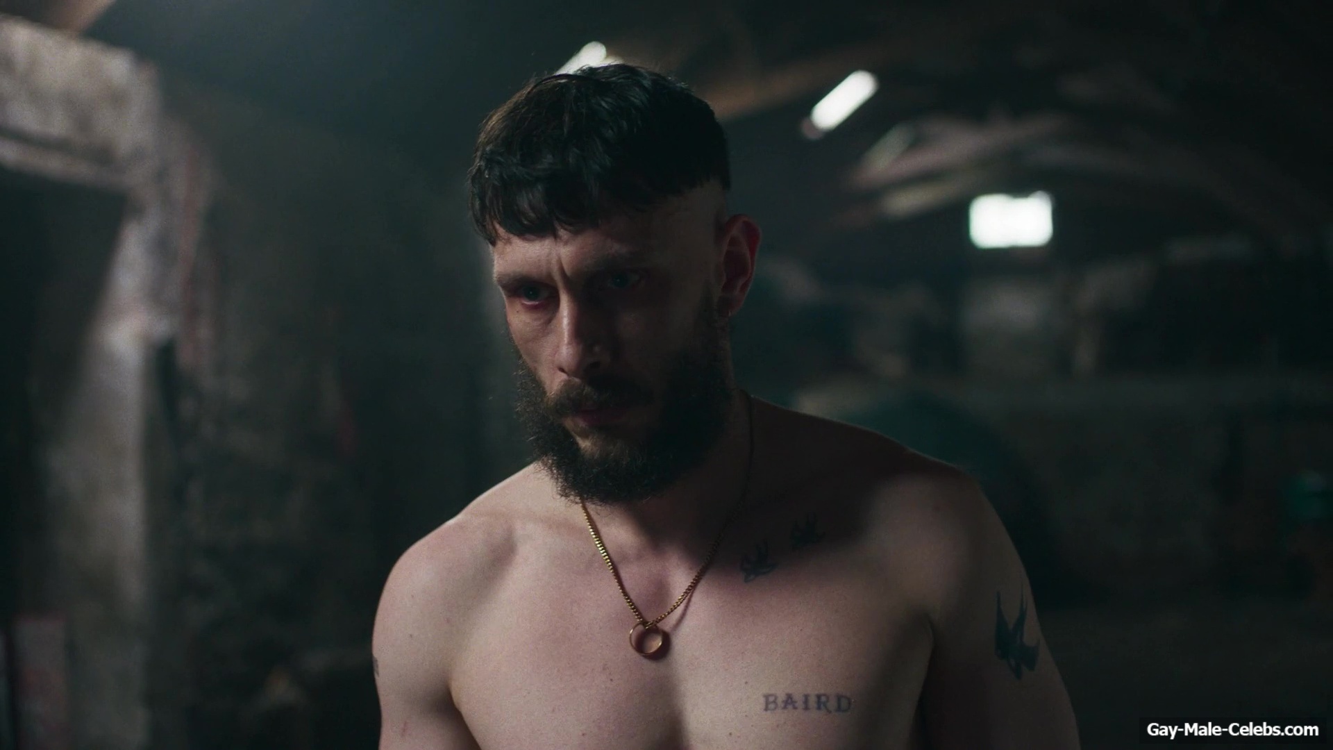 Richard Gadd shirtless in Half Man 2026