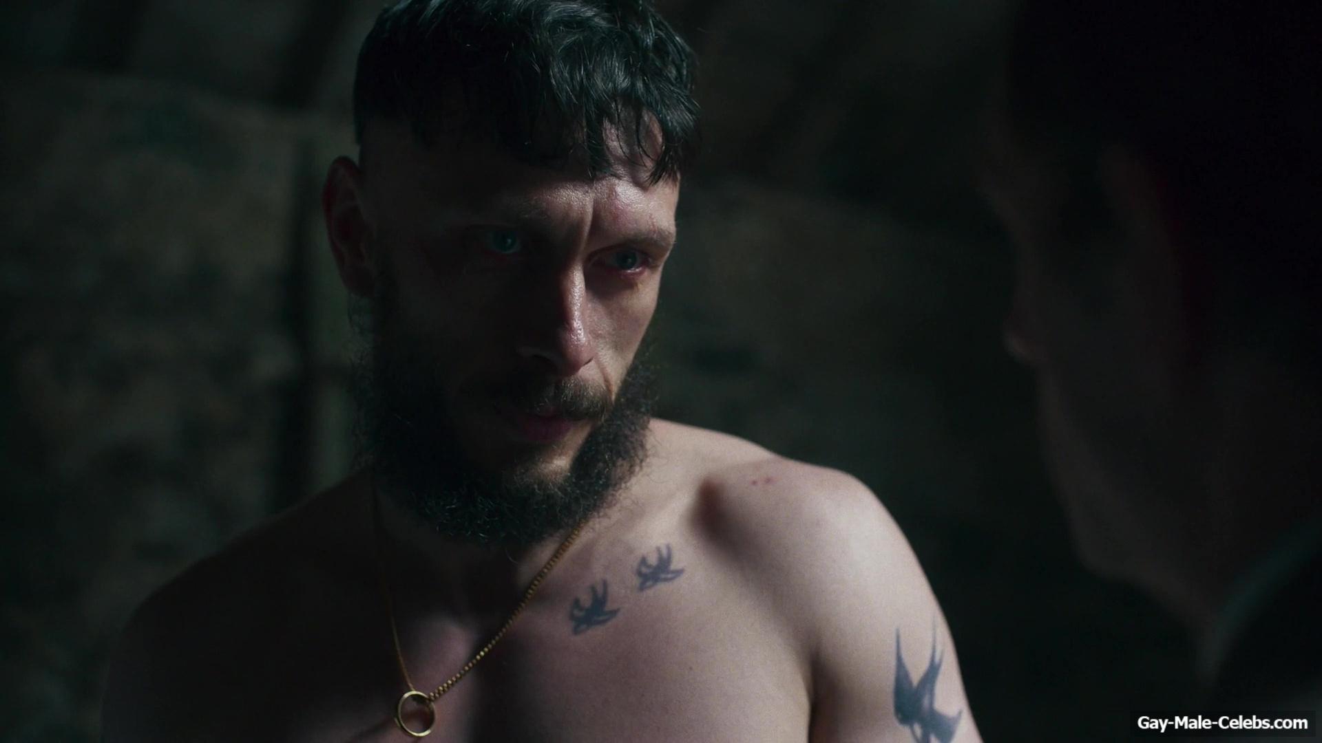 Richard Gadd shirtless in Half Man 2026
