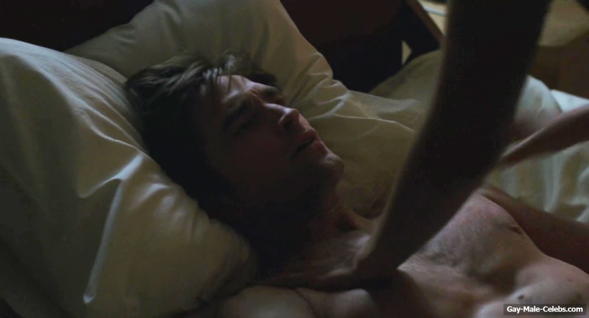 Robert Patison nude and sex in The Drama