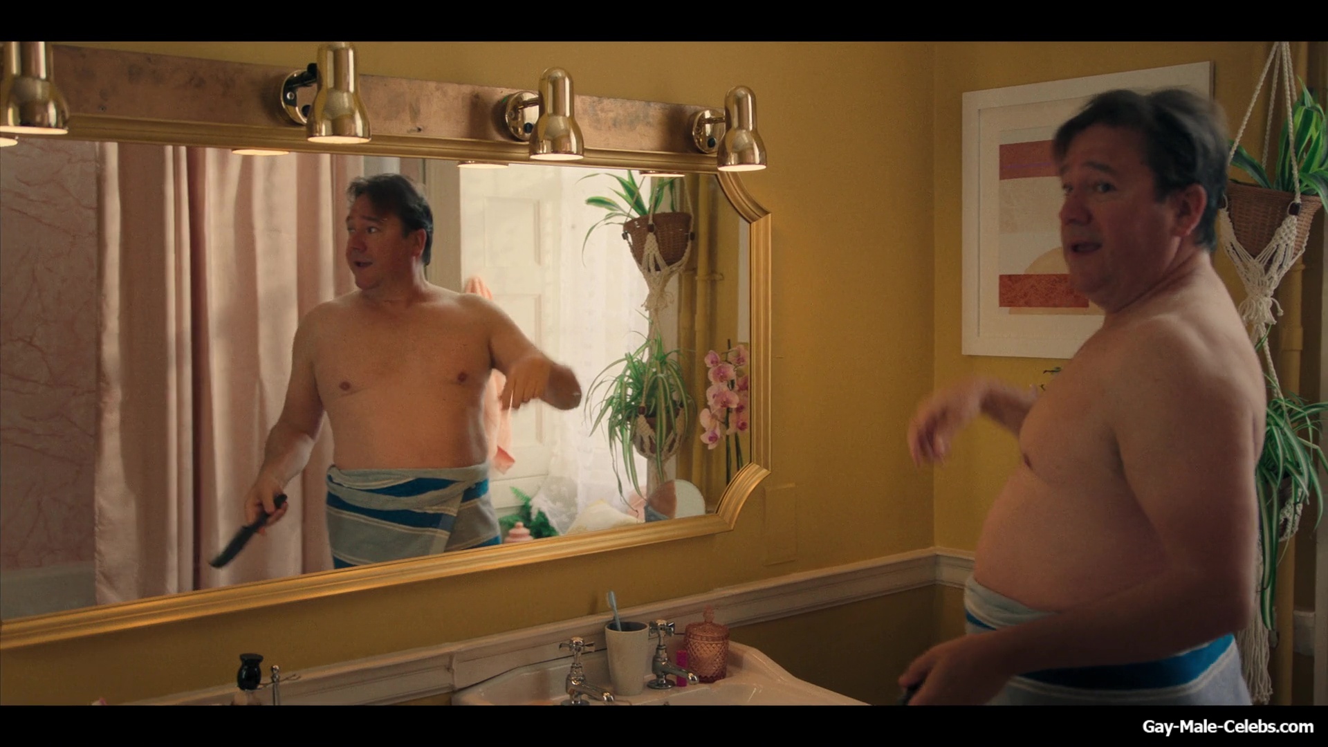 Rufus Jones Nude Shower Scenes in Rivals
