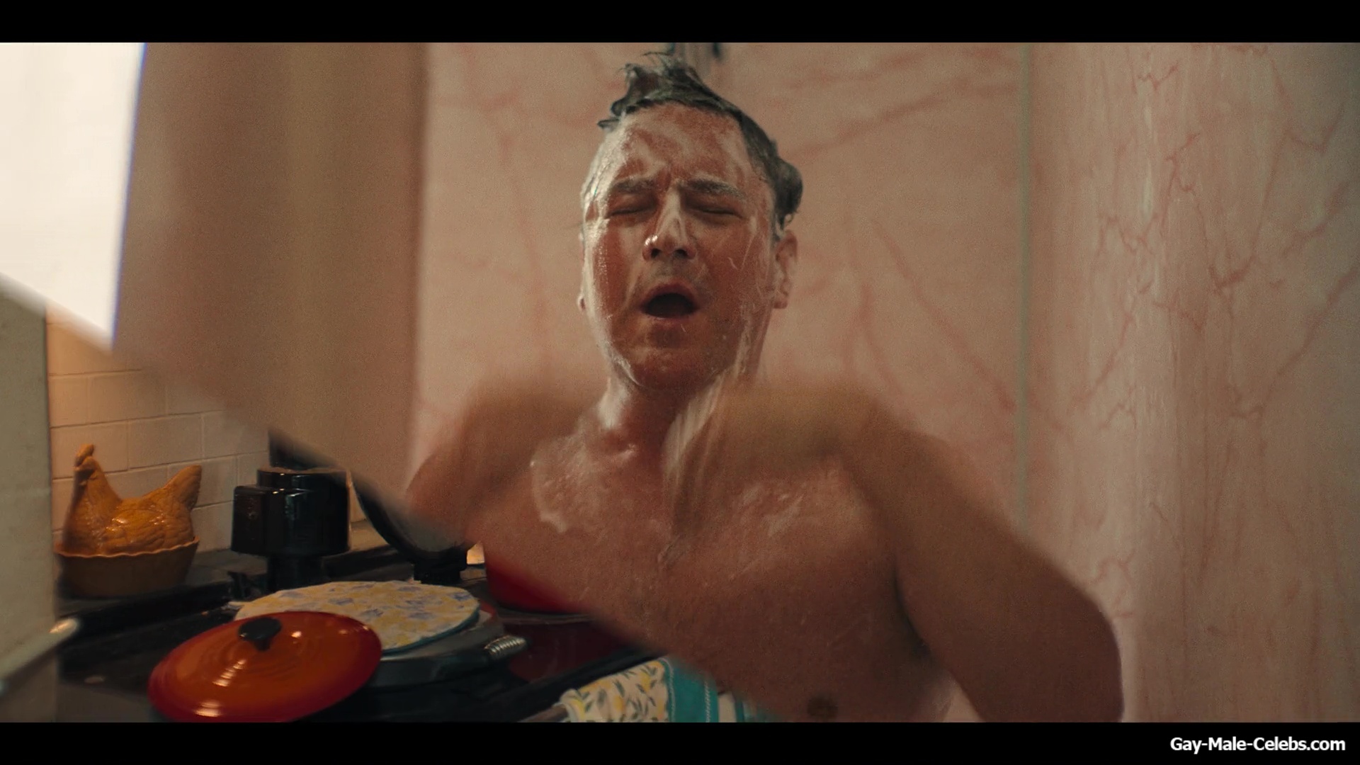 Rufus Jones Nude Shower Scenes in Rivals