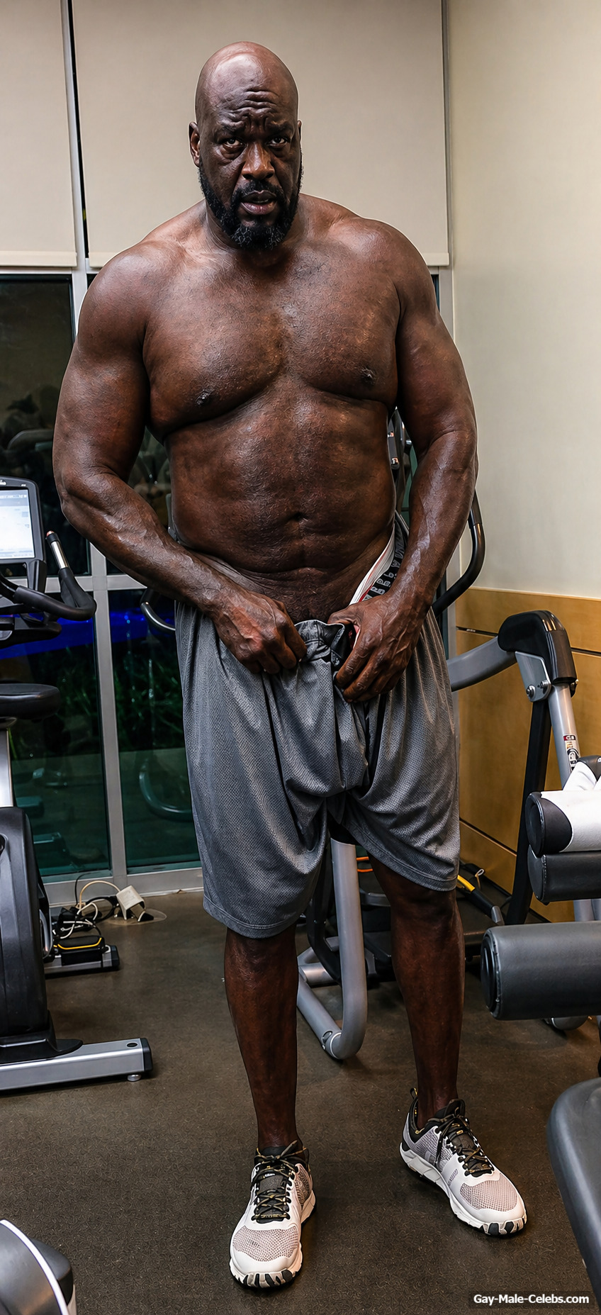 Shaquille ONeal nudity