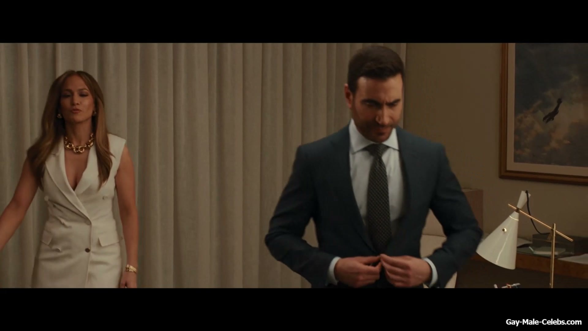 Brett Goldstein Shirtless And Erect Cock Scenes in Office Romance