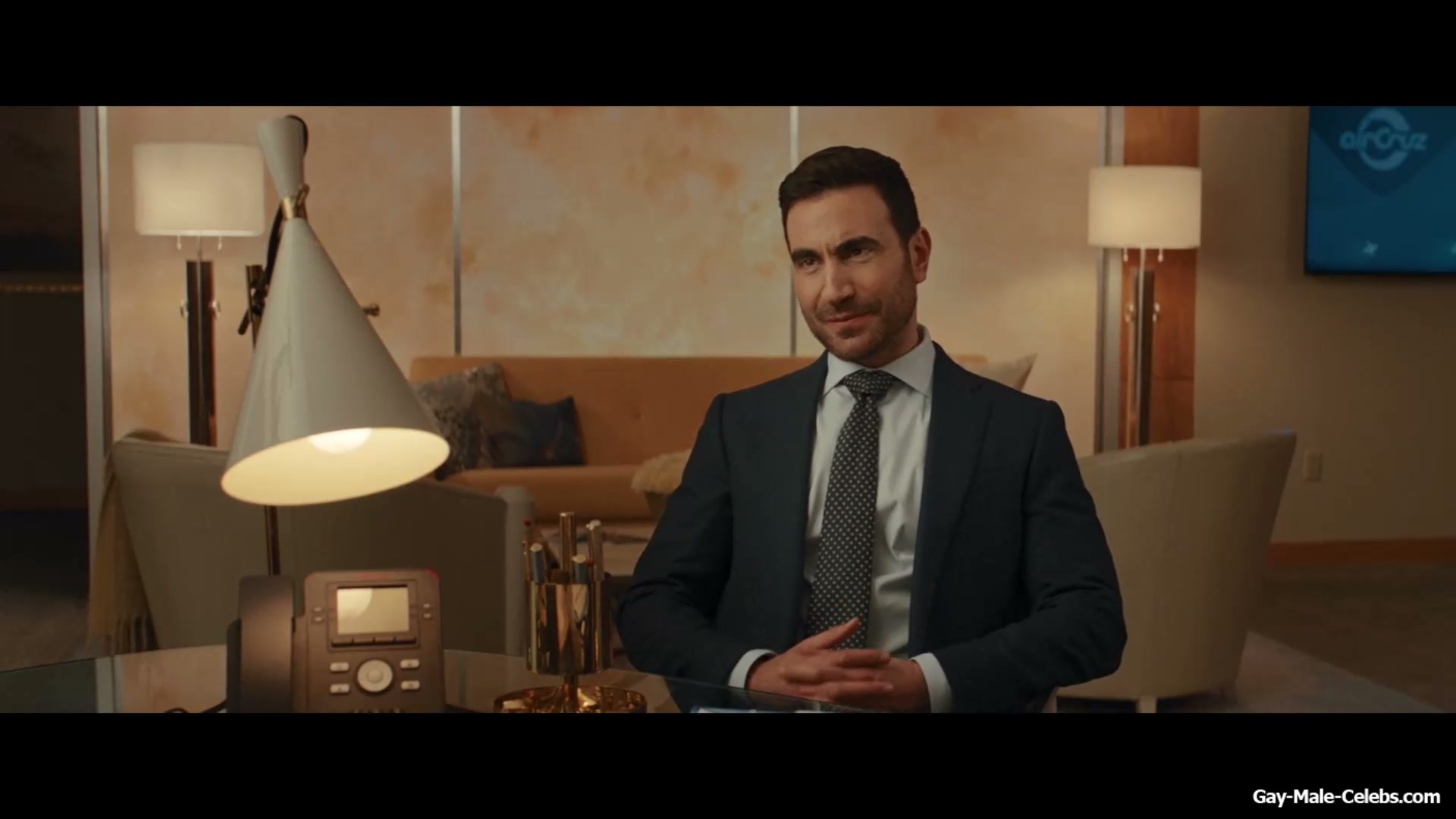Brett Goldstein Shirtless And Erect Cock Scenes in Office Romance